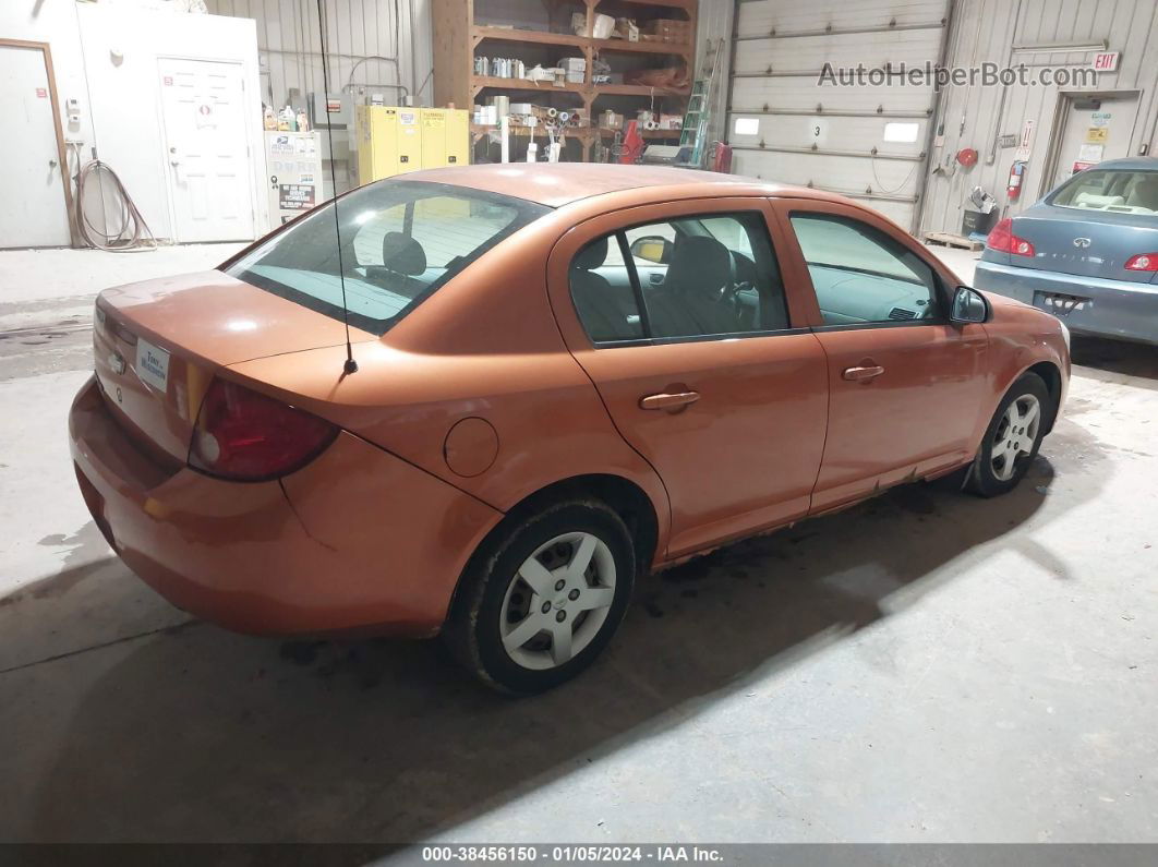 2007 Chevrolet Cobalt Ls Orange vin: 1G1AK55F277131708