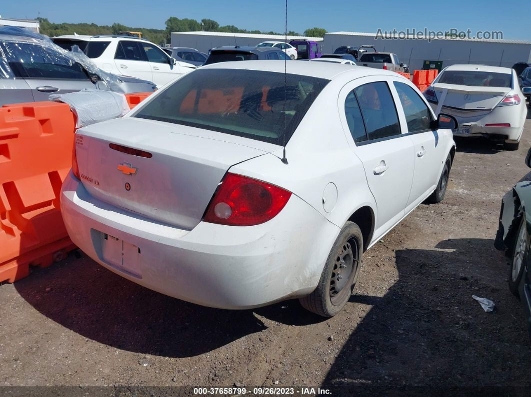 2007 Chevrolet Cobalt Ls White vin: 1G1AK55F277150940