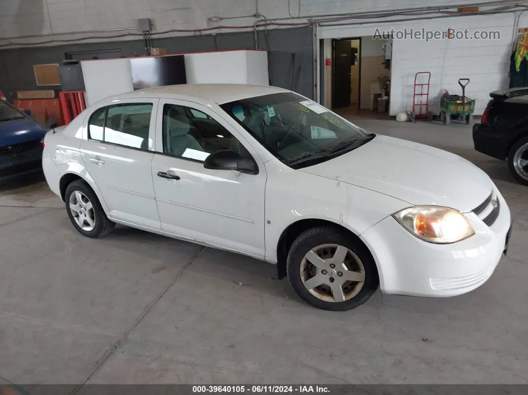 2007 Chevrolet Cobalt Ls White vin: 1G1AK55F277165938