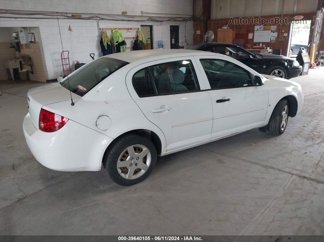 2007 Chevrolet Cobalt Ls White vin: 1G1AK55F277165938