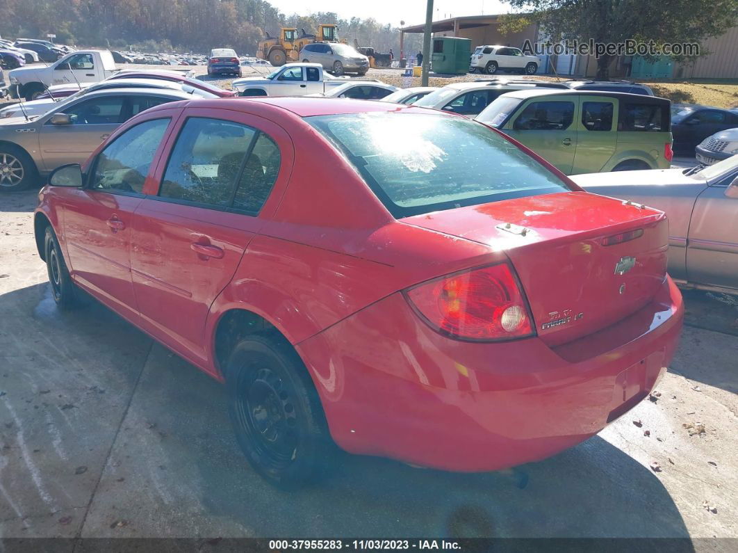 2007 Chevrolet Cobalt Ls Red vin: 1G1AK55F377147643