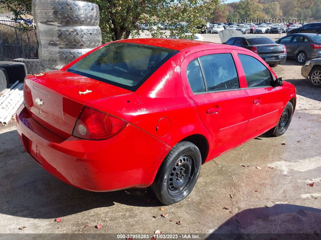 2007 Chevrolet Cobalt Ls Red vin: 1G1AK55F377147643