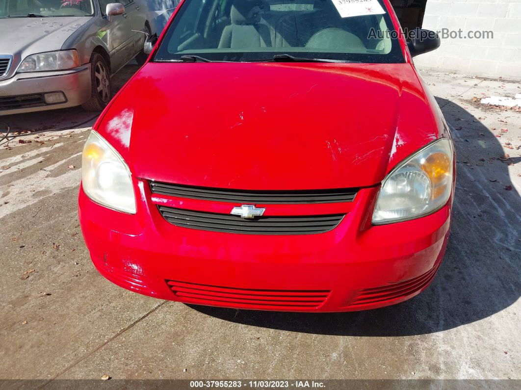 2007 Chevrolet Cobalt Ls Red vin: 1G1AK55F377147643