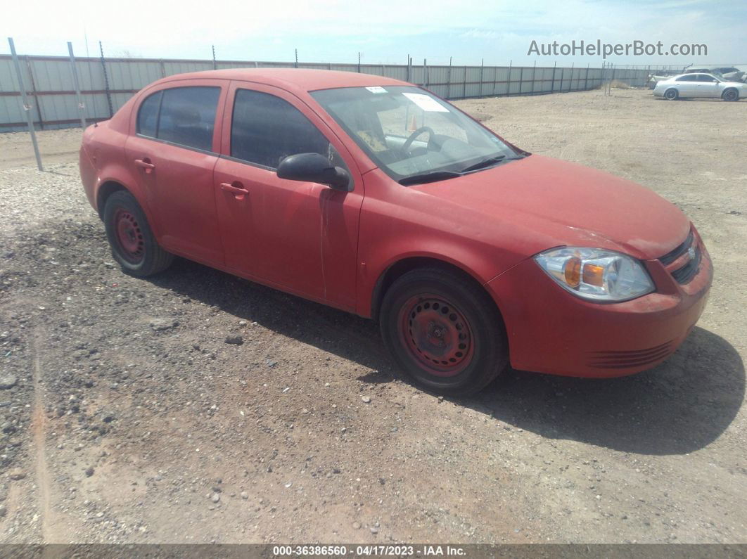 2007 Chevrolet Cobalt Ls Red vin: 1G1AK55F377162143