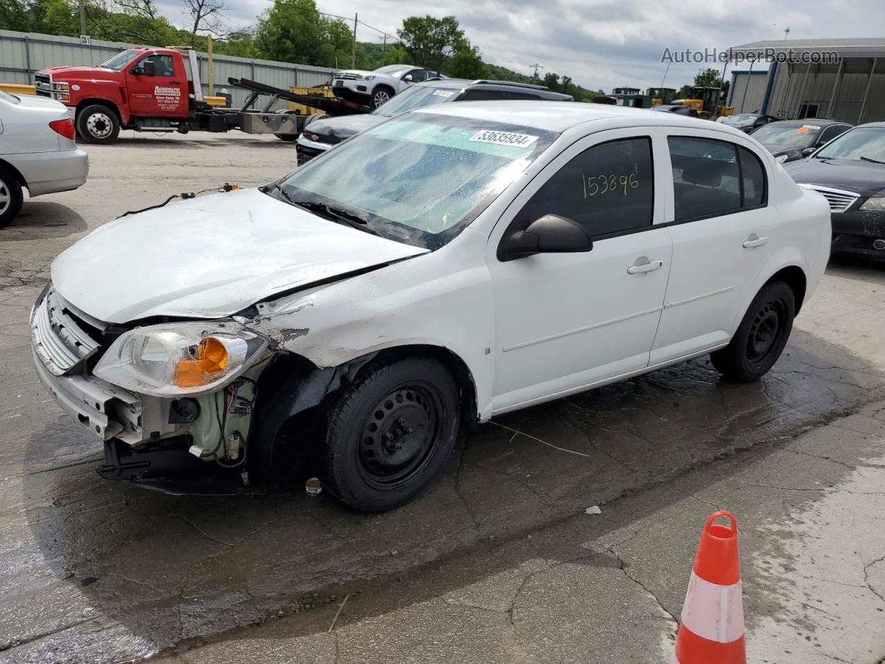 2007 Chevrolet Cobalt Ls Белый vin: 1G1AK55F377232126