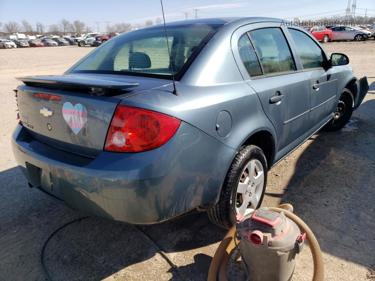 2007 Chevrolet Cobalt Ls Teal vin: 1G1AK55F377332307