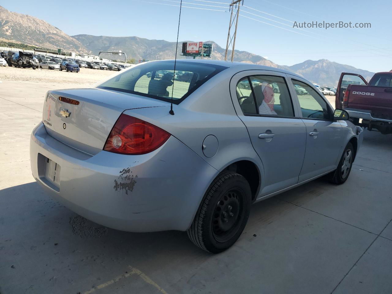 2007 Chevrolet Cobalt Ls Silver vin: 1G1AK55F377381412