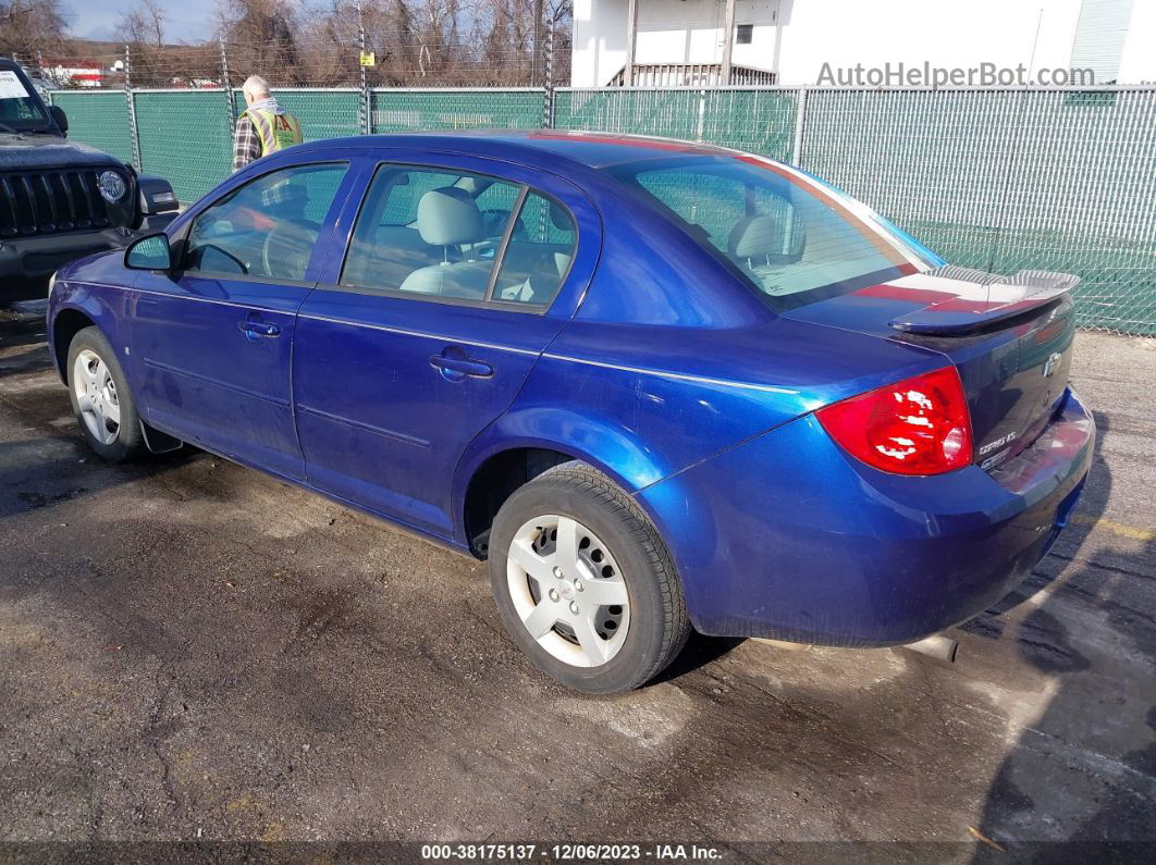 2007 Chevrolet Cobalt Ls Blue vin: 1G1AK55F477371276