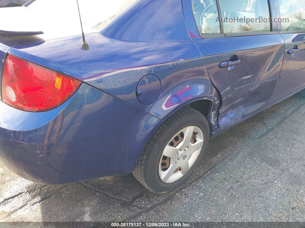 2007 Chevrolet Cobalt Ls Blue vin: 1G1AK55F477371276