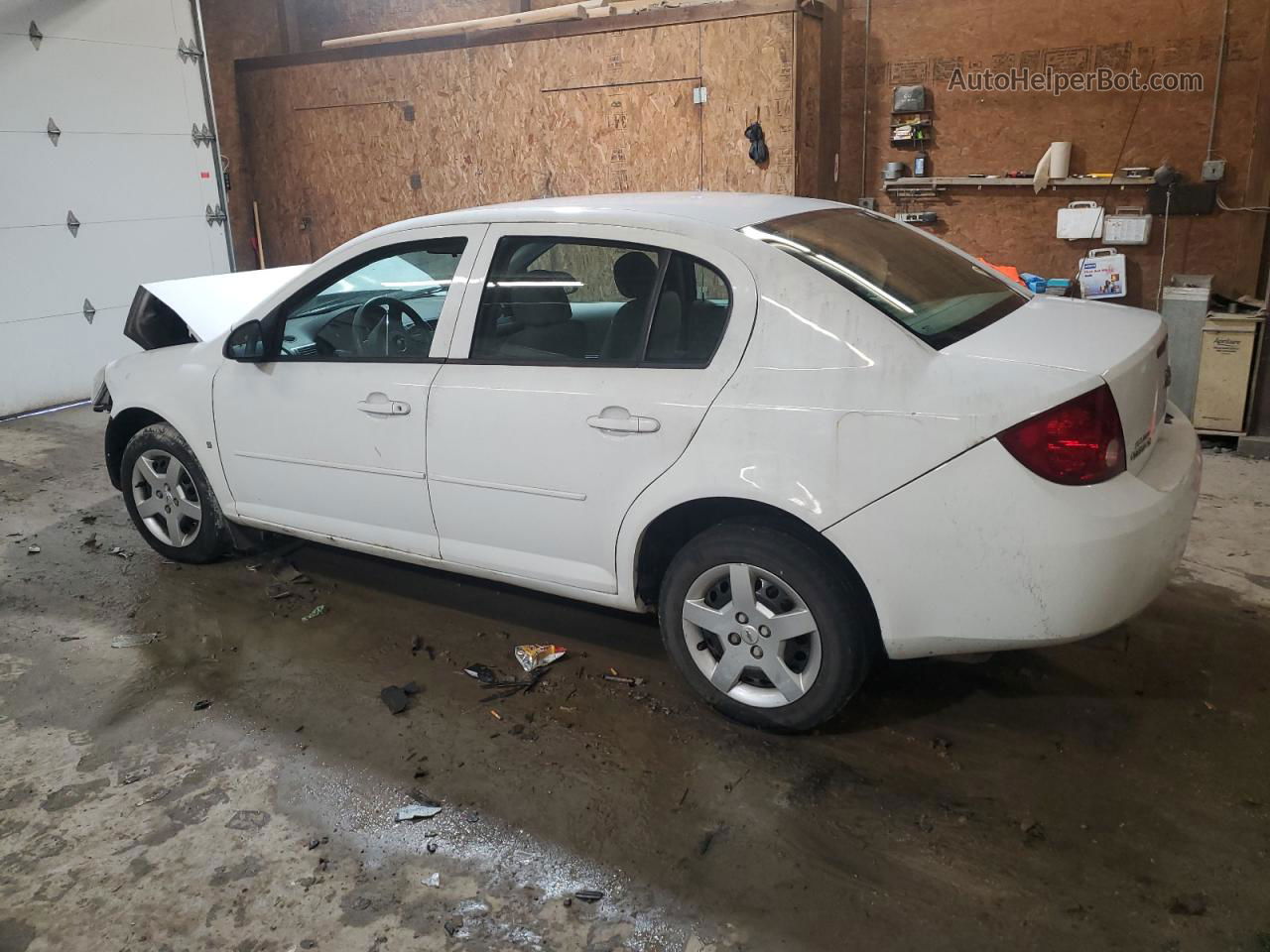 2007 Chevrolet Cobalt Ls White vin: 1G1AK55F577149930