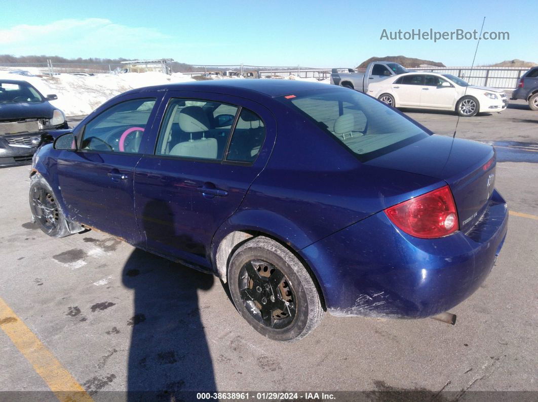 2007 Chevrolet Cobalt Ls Синий vin: 1G1AK55F577154562