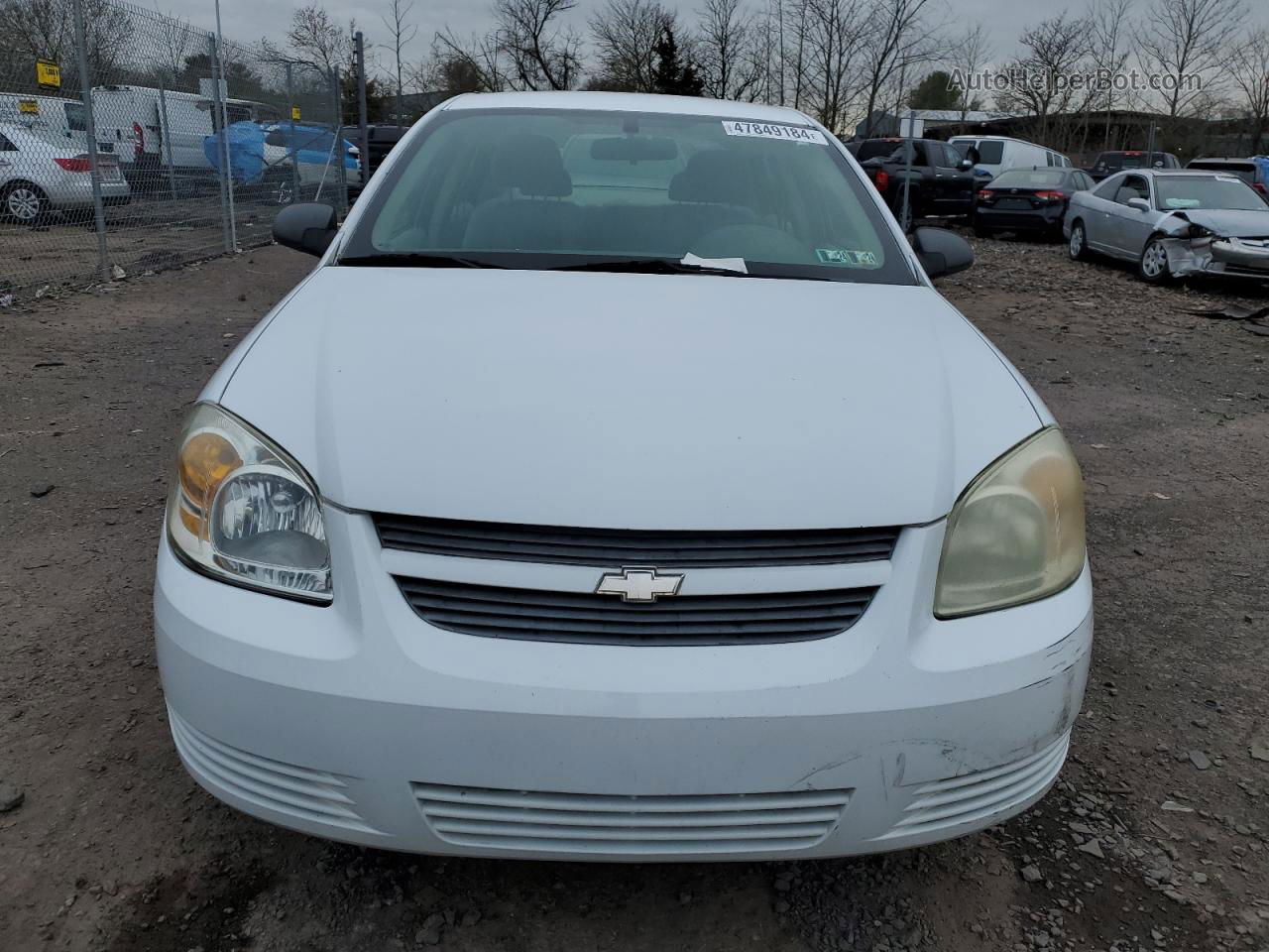 2007 Chevrolet Cobalt Ls White vin: 1G1AK55F577303651