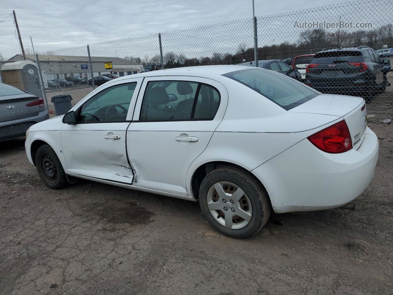 2007 Chevrolet Cobalt Ls White vin: 1G1AK55F577303651