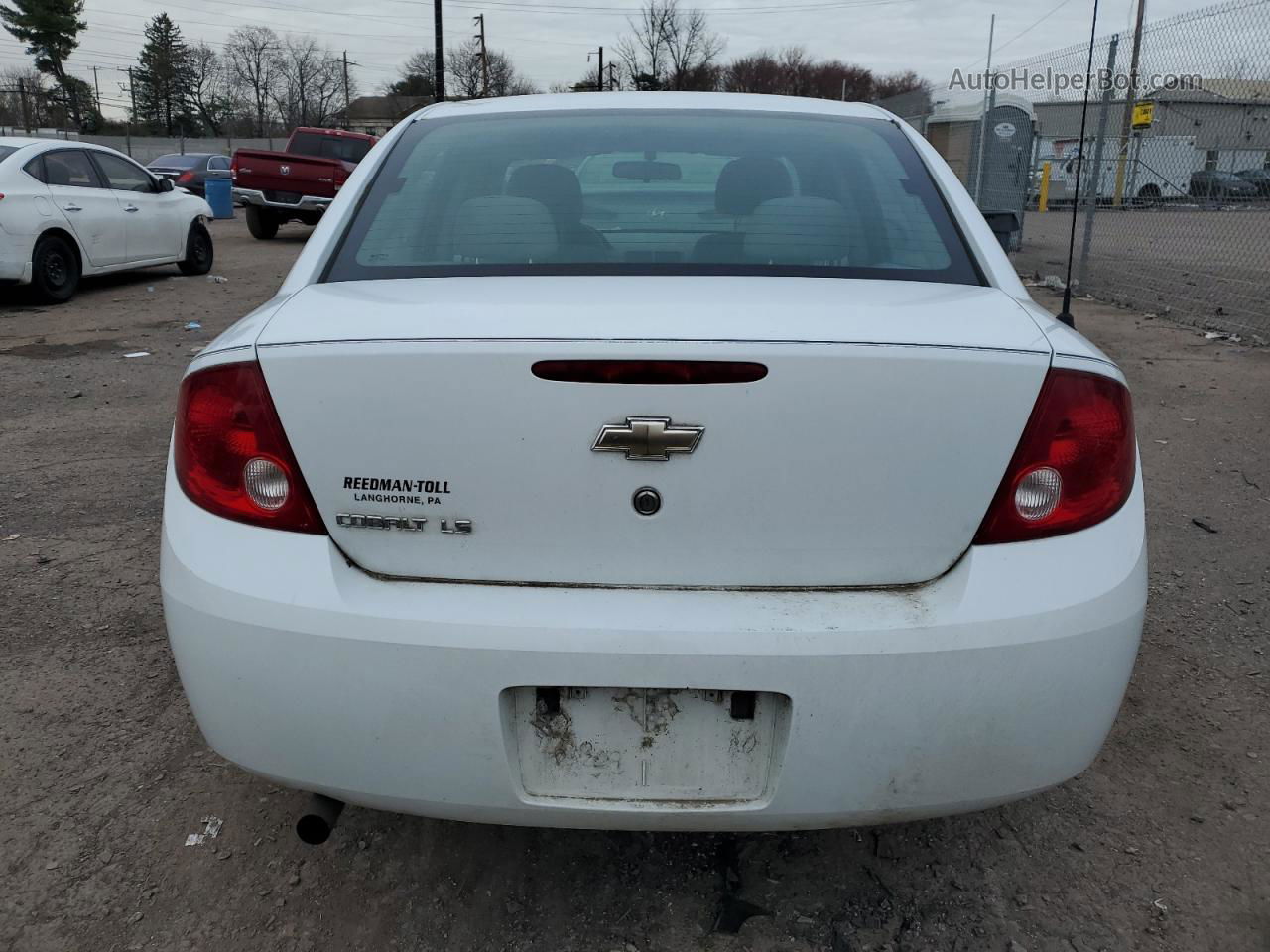 2007 Chevrolet Cobalt Ls White vin: 1G1AK55F577303651