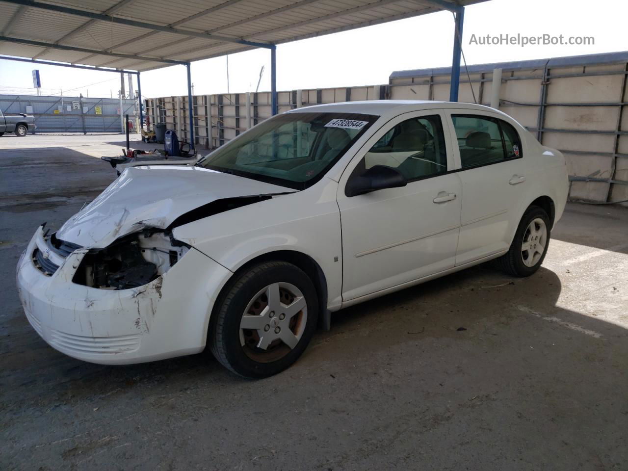 2007 Chevrolet Cobalt Ls Белый vin: 1G1AK55F577311992