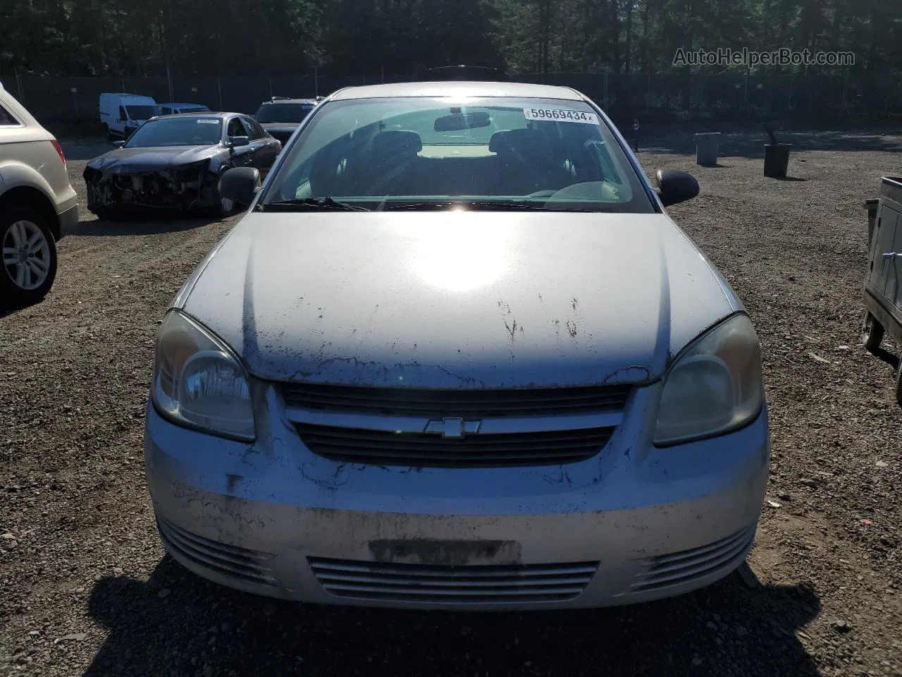 2007 Chevrolet Cobalt Ls Silver vin: 1G1AK55F577316528