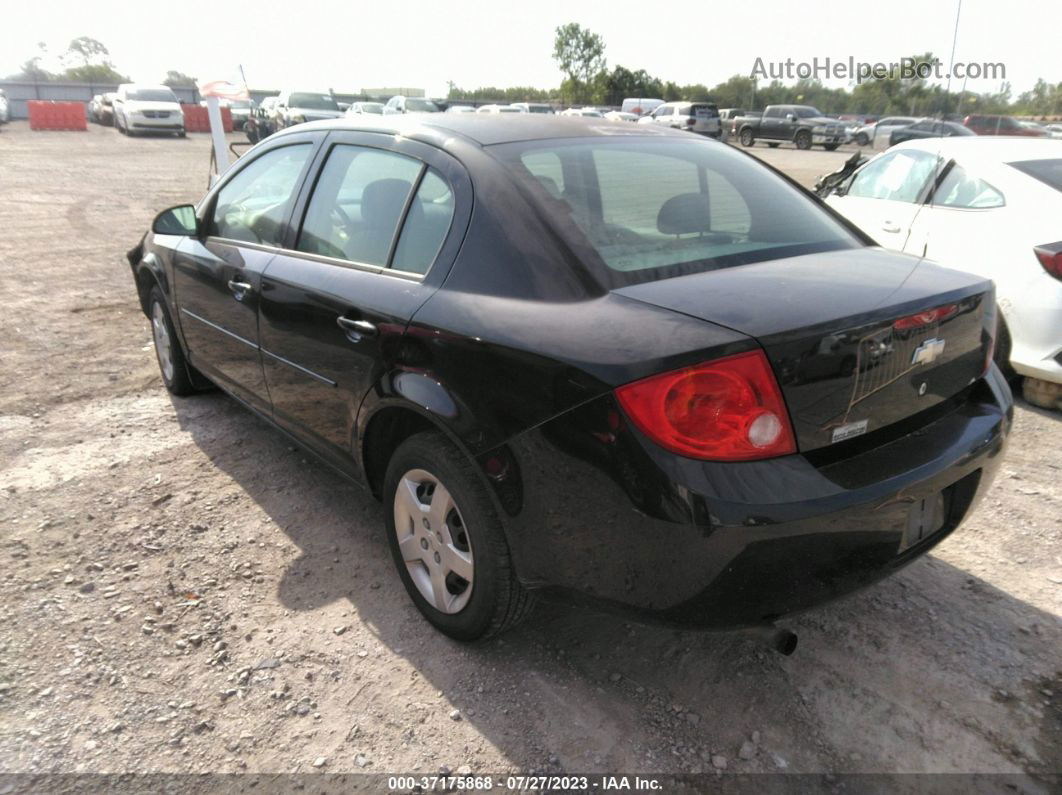 2007 Chevrolet Cobalt Ls Black vin: 1G1AK55F577320966