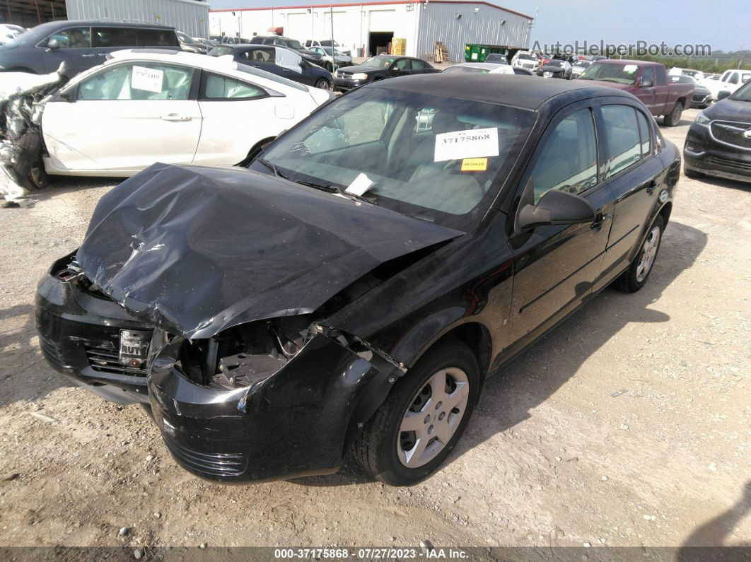 2007 Chevrolet Cobalt Ls Black vin: 1G1AK55F577320966