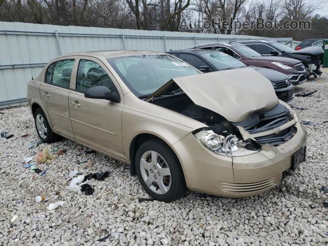 2007 Chevrolet Cobalt Ls Beige vin: 1G1AK55F577380441