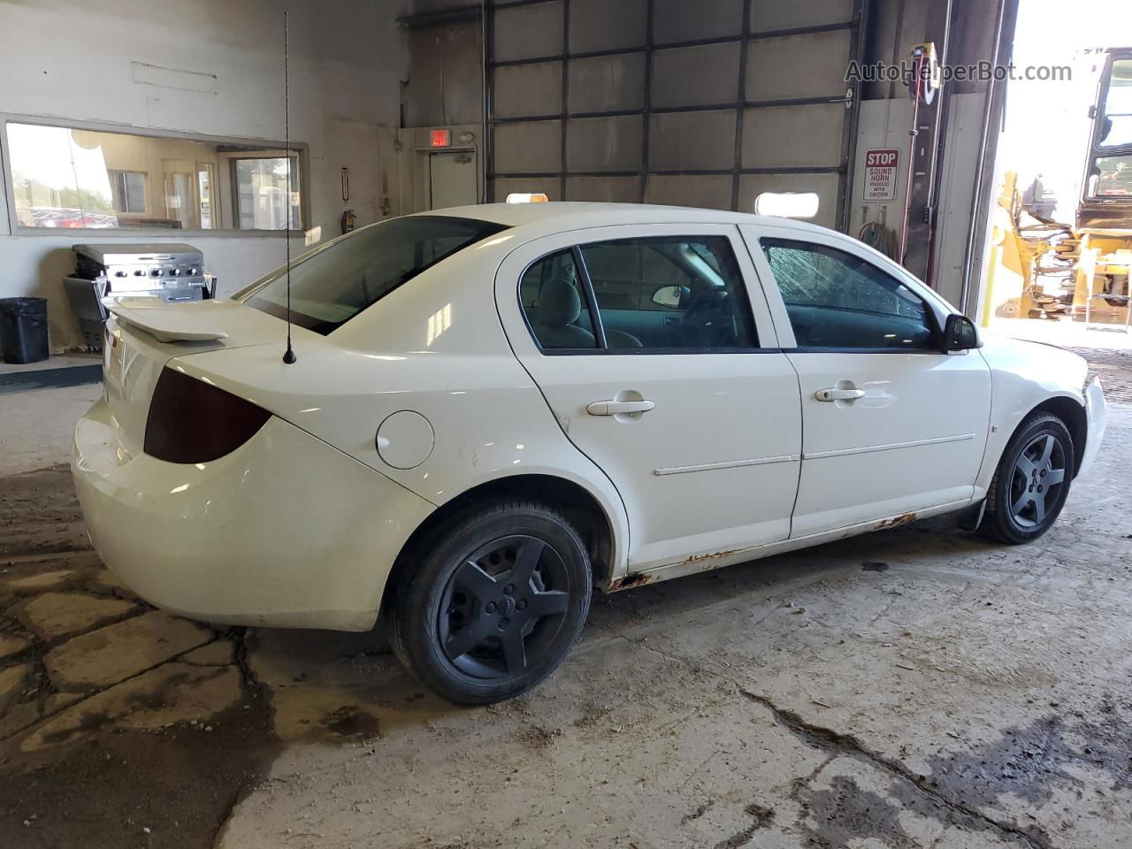 2007 Chevrolet Cobalt Ls White vin: 1G1AK55F577389236