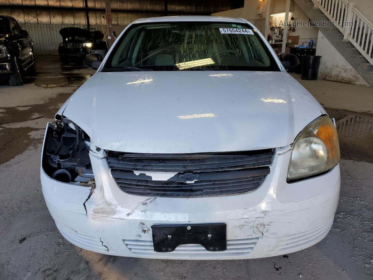 2007 Chevrolet Cobalt Ls White vin: 1G1AK55F577389236