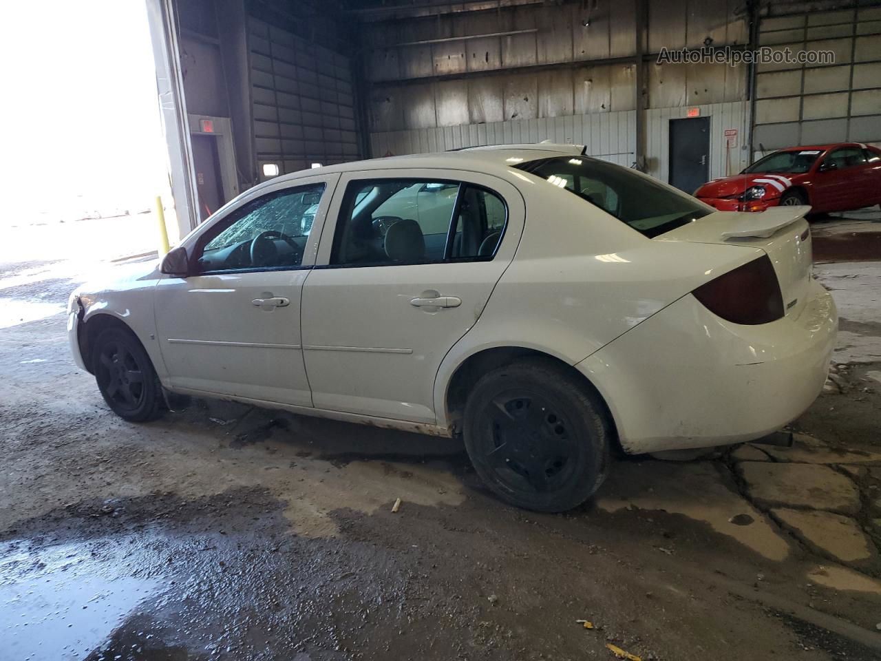 2007 Chevrolet Cobalt Ls White vin: 1G1AK55F577389236