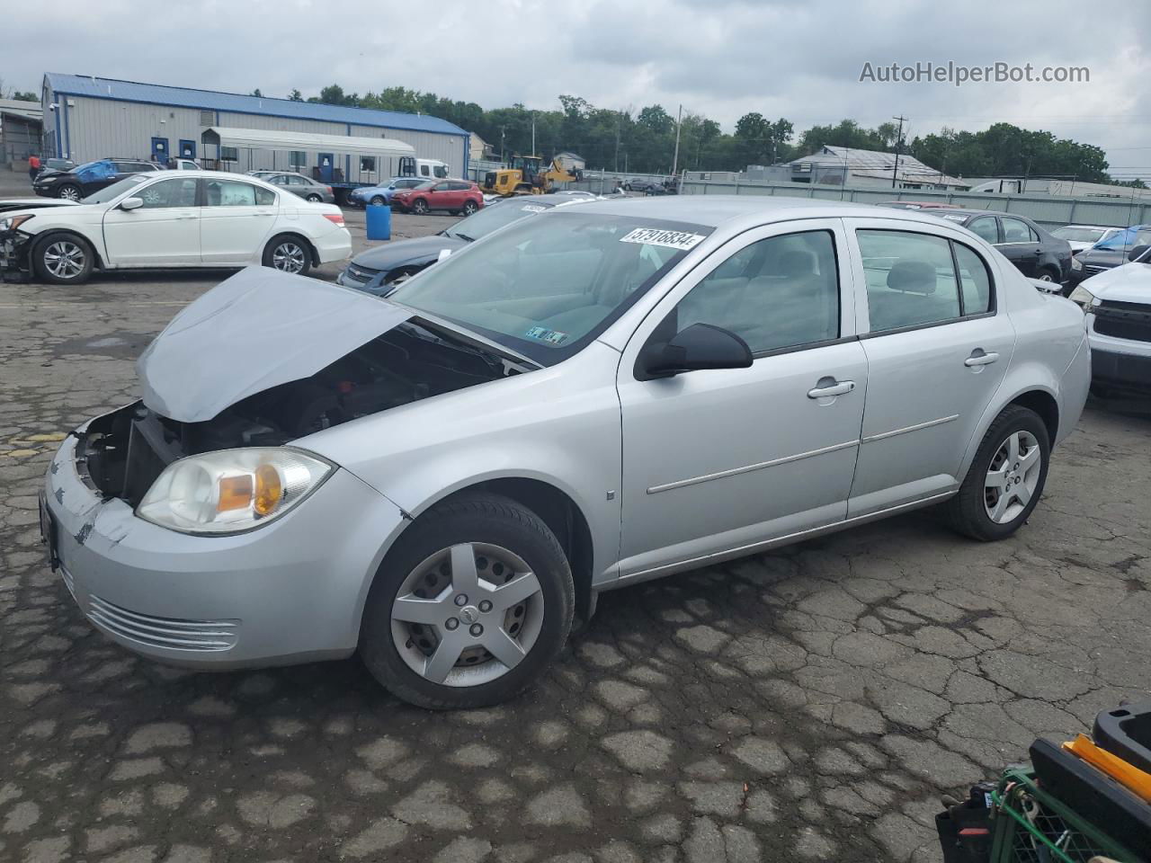 2007 Chevrolet Cobalt Ls Silver vin: 1G1AK55F577399071