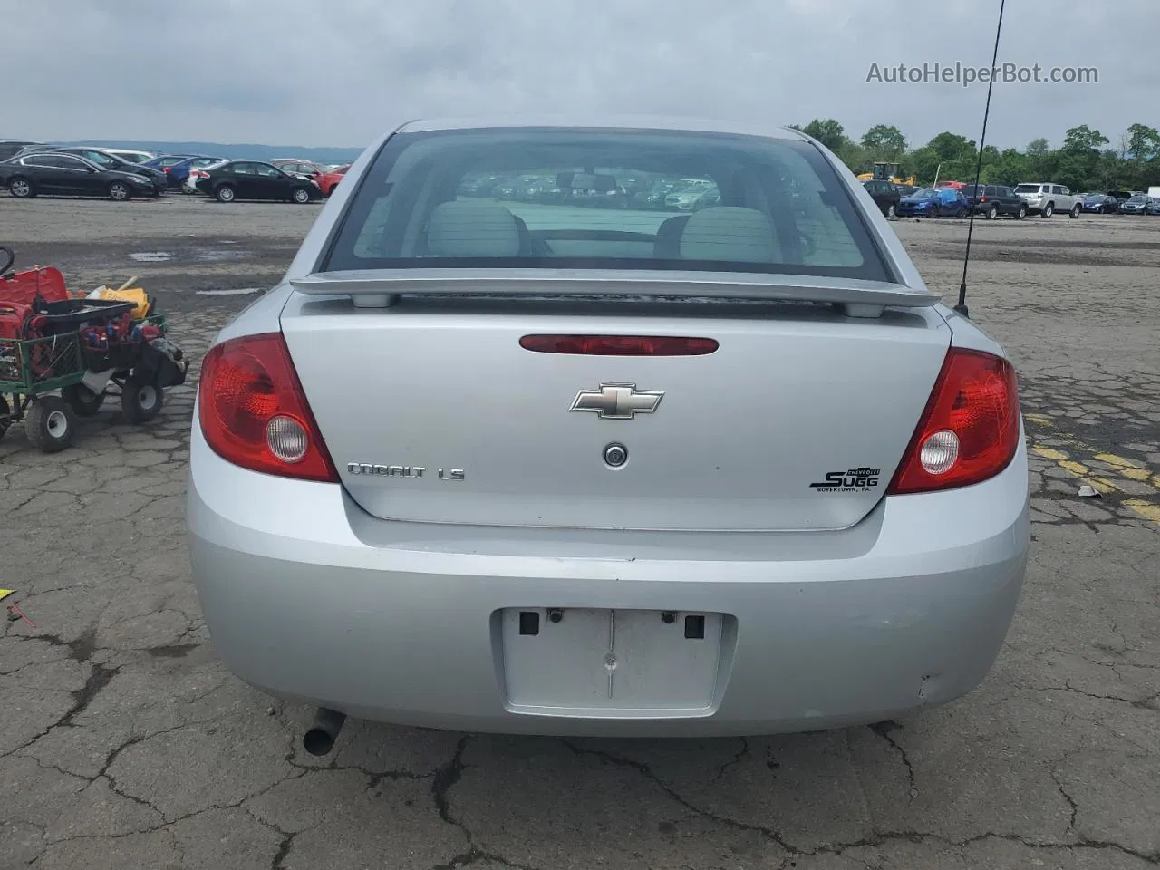 2007 Chevrolet Cobalt Ls Silver vin: 1G1AK55F577399071