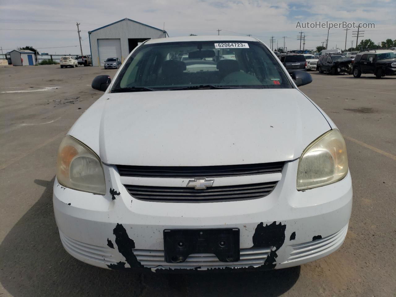 2007 Chevrolet Cobalt Ls White vin: 1G1AK55F677341907