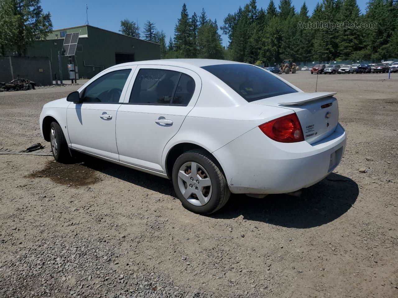 2007 Chevrolet Cobalt Ls White vin: 1G1AK55F677394851