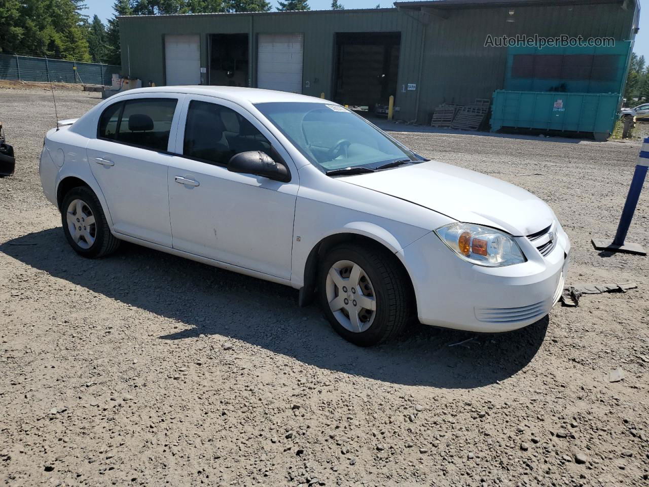 2007 Chevrolet Cobalt Ls White vin: 1G1AK55F677394851