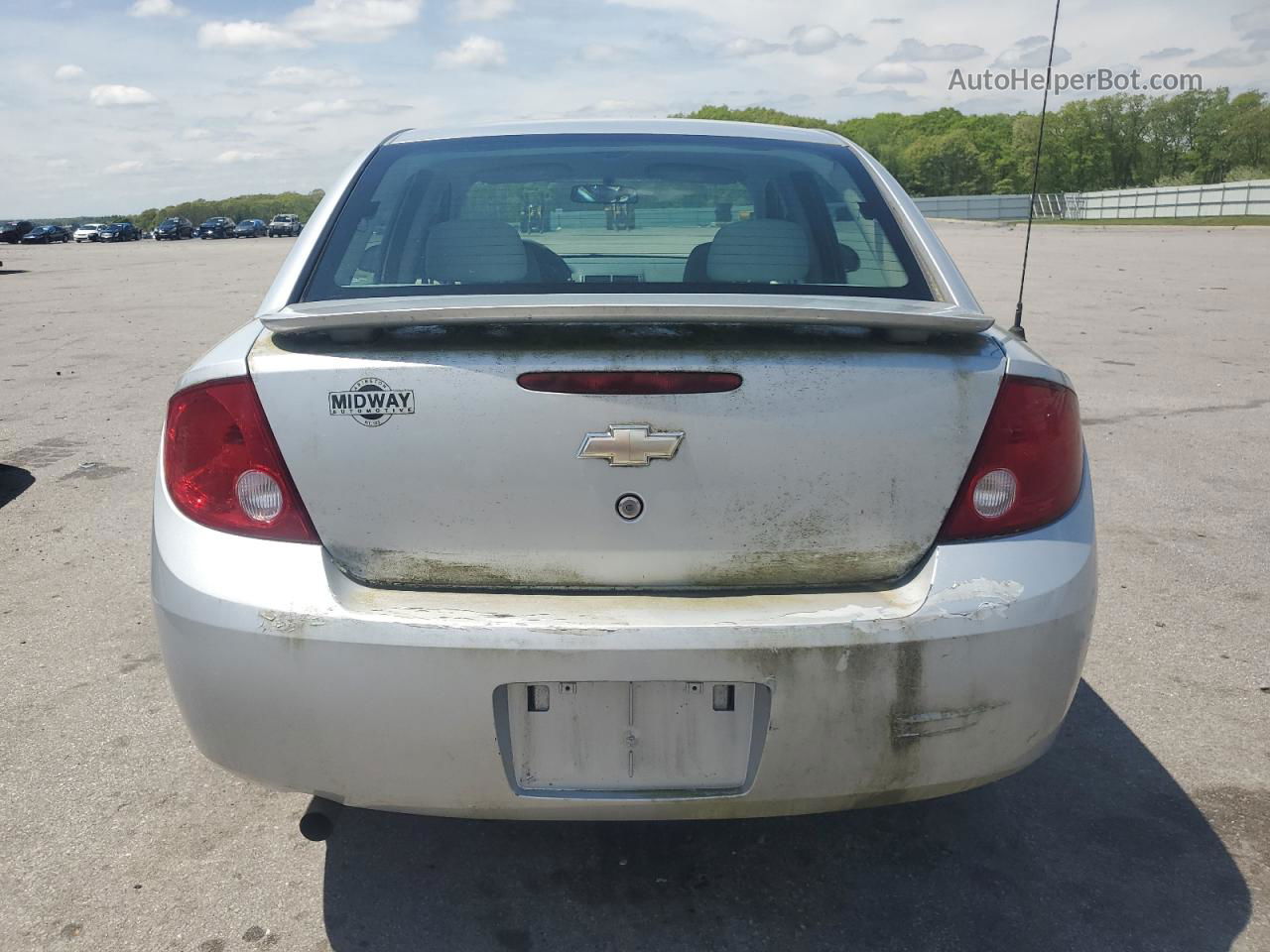 2007 Chevrolet Cobalt Ls Gray vin: 1G1AK55F777200862