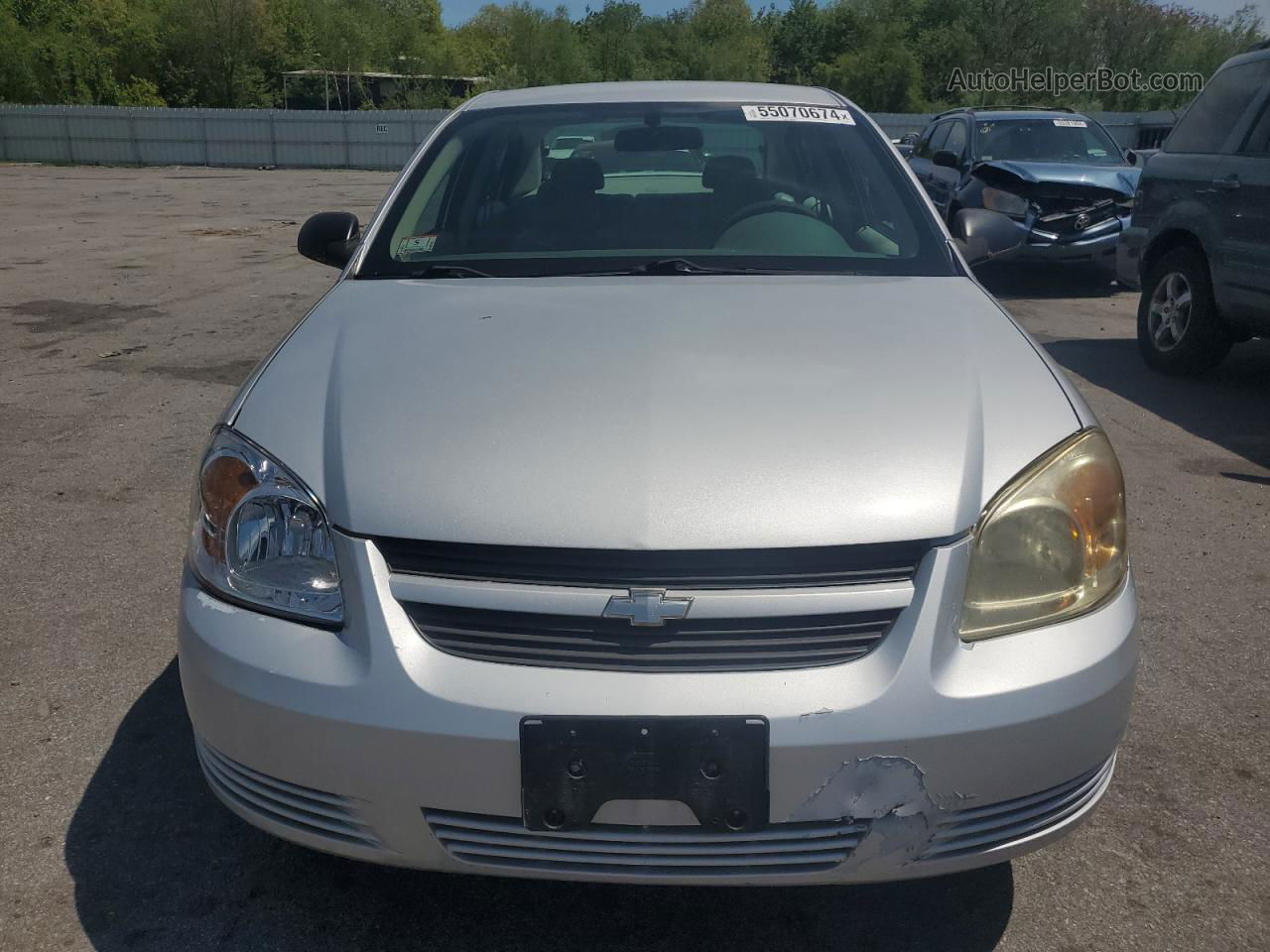 2007 Chevrolet Cobalt Ls Gray vin: 1G1AK55F777200862