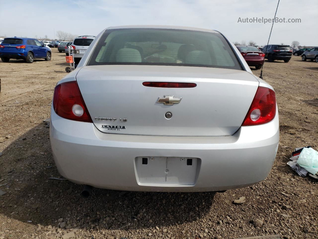 2007 Chevrolet Cobalt Ls Серебряный vin: 1G1AK55F777202675