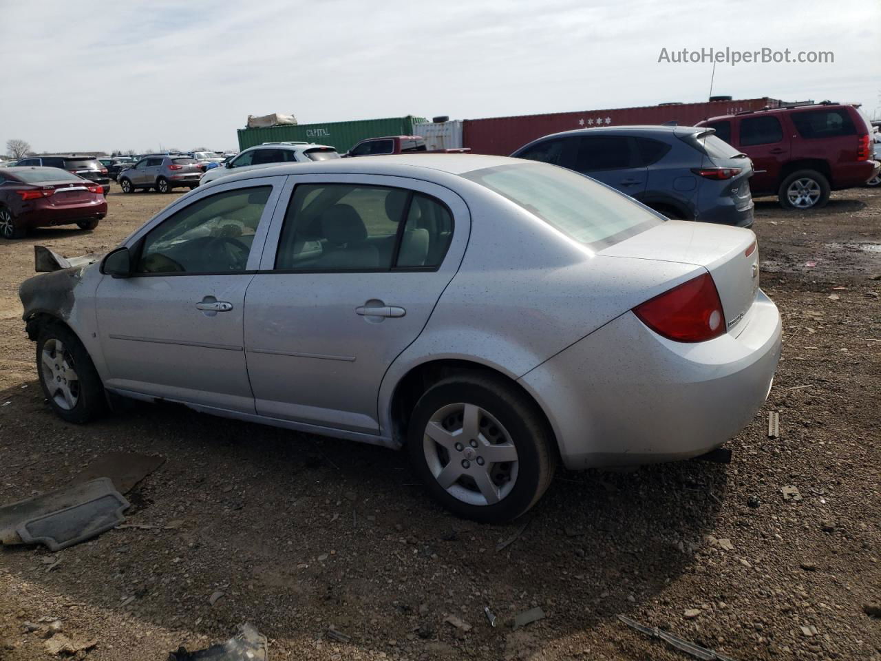 2007 Chevrolet Cobalt Ls Серебряный vin: 1G1AK55F777202675