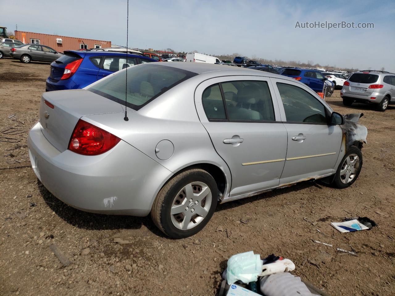 2007 Chevrolet Cobalt Ls Серебряный vin: 1G1AK55F777202675