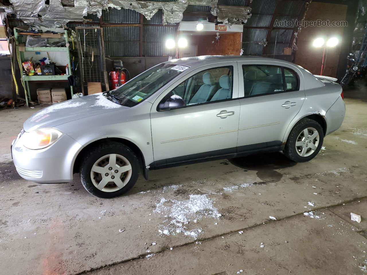 2007 Chevrolet Cobalt Ls Silver vin: 1G1AK55F777321665