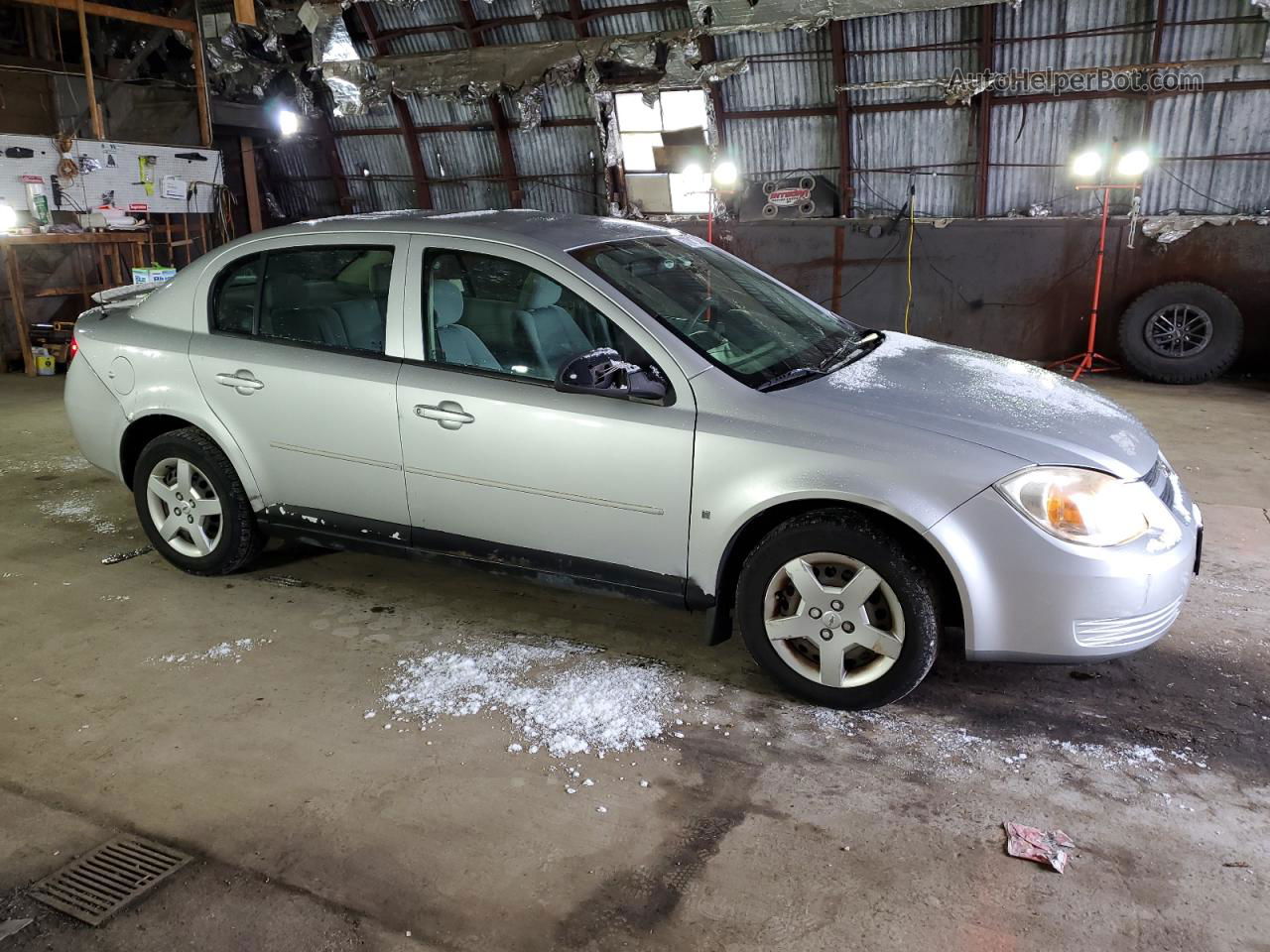 2007 Chevrolet Cobalt Ls Silver vin: 1G1AK55F777321665