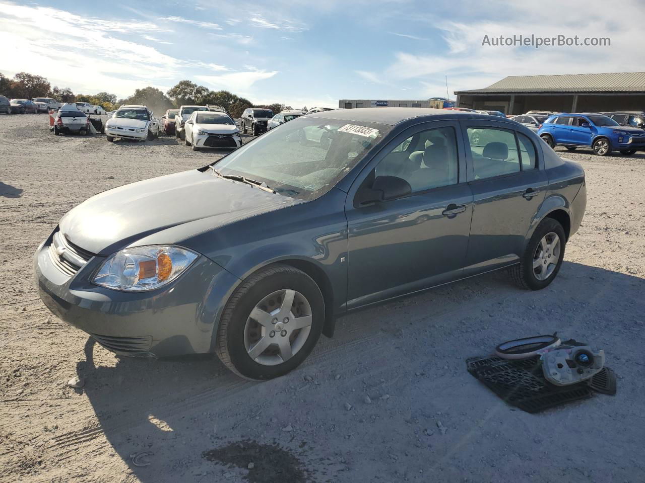 2007 Chevrolet Cobalt Ls Синий vin: 1G1AK55F877326650