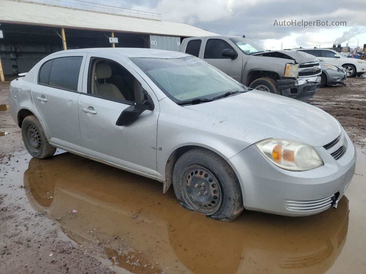 2007 Chevrolet Cobalt Ls Silver vin: 1G1AK55F877417062