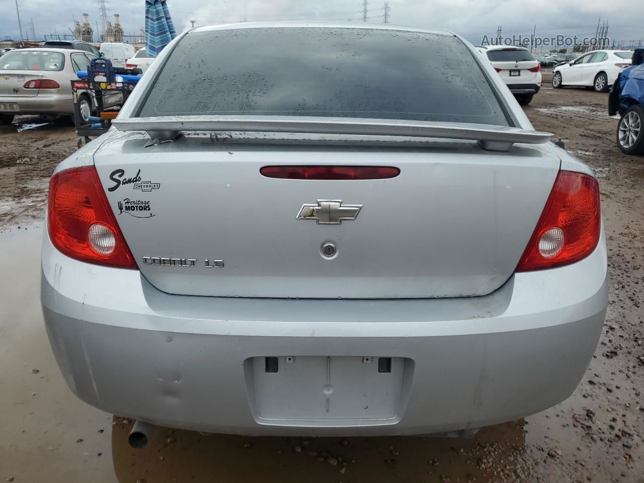 2007 Chevrolet Cobalt Ls Silver vin: 1G1AK55F877417062