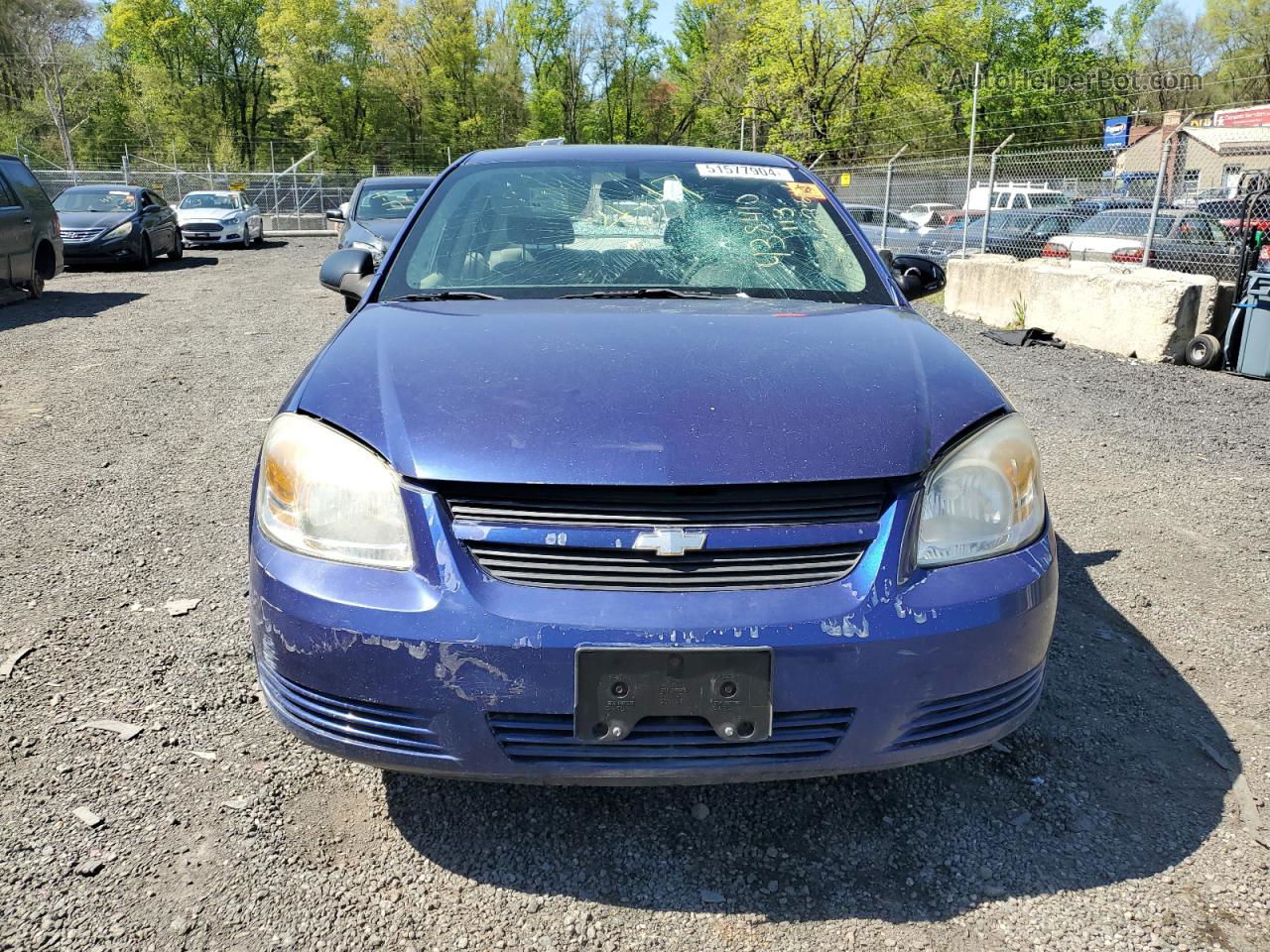 2007 Chevrolet Cobalt Ls Blue vin: 1G1AK55F977143970