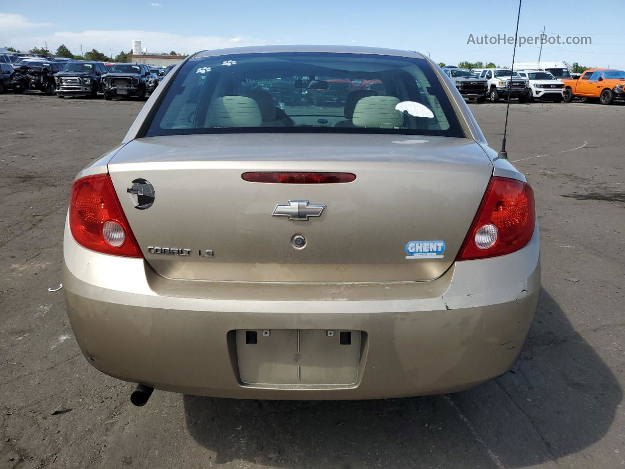 2007 Chevrolet Cobalt Ls Gold vin: 1G1AK55FX77377874