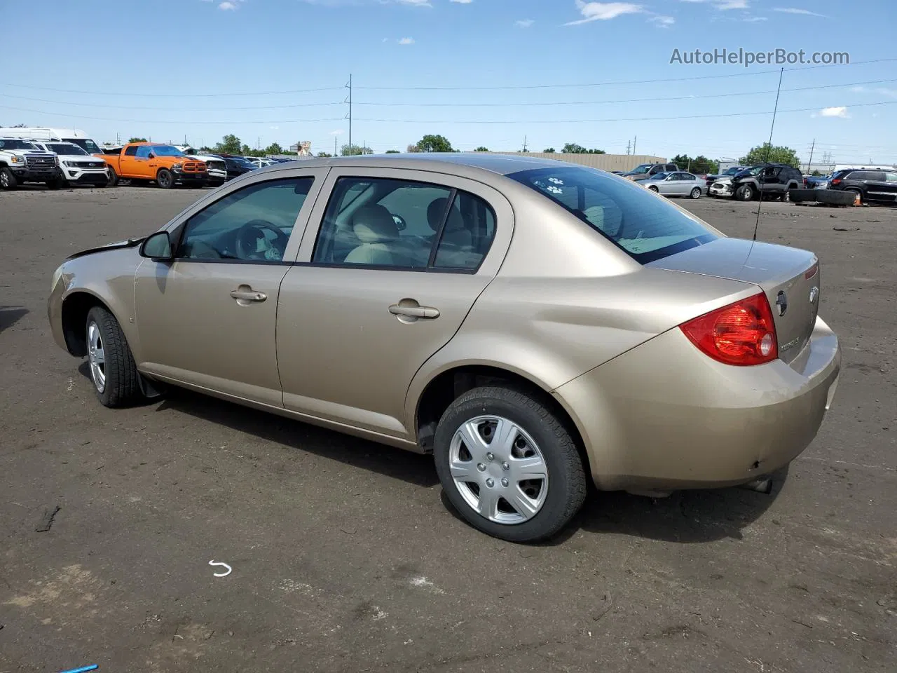 2007 Chevrolet Cobalt Ls Gold vin: 1G1AK55FX77377874