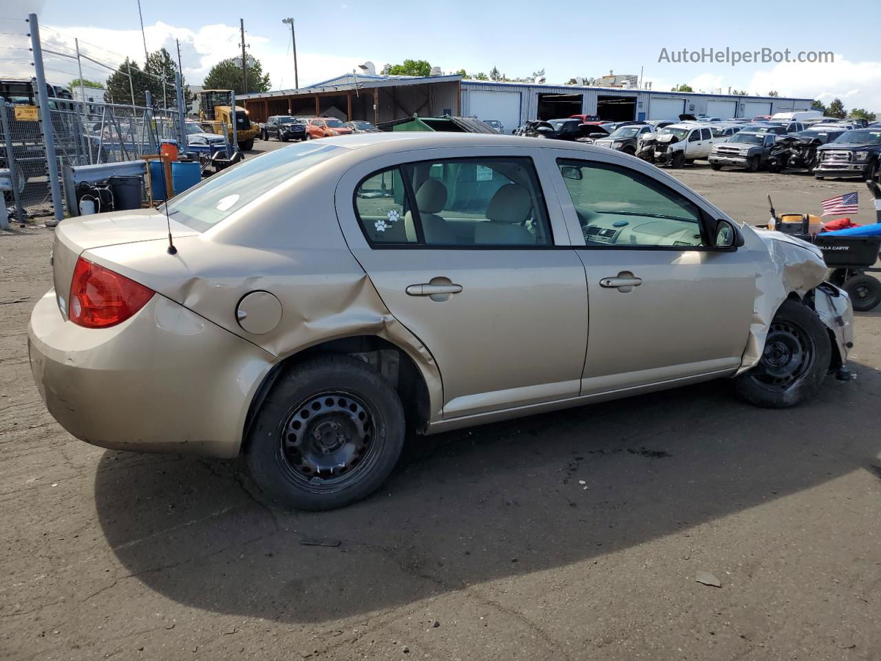 2007 Chevrolet Cobalt Ls Gold vin: 1G1AK55FX77377874