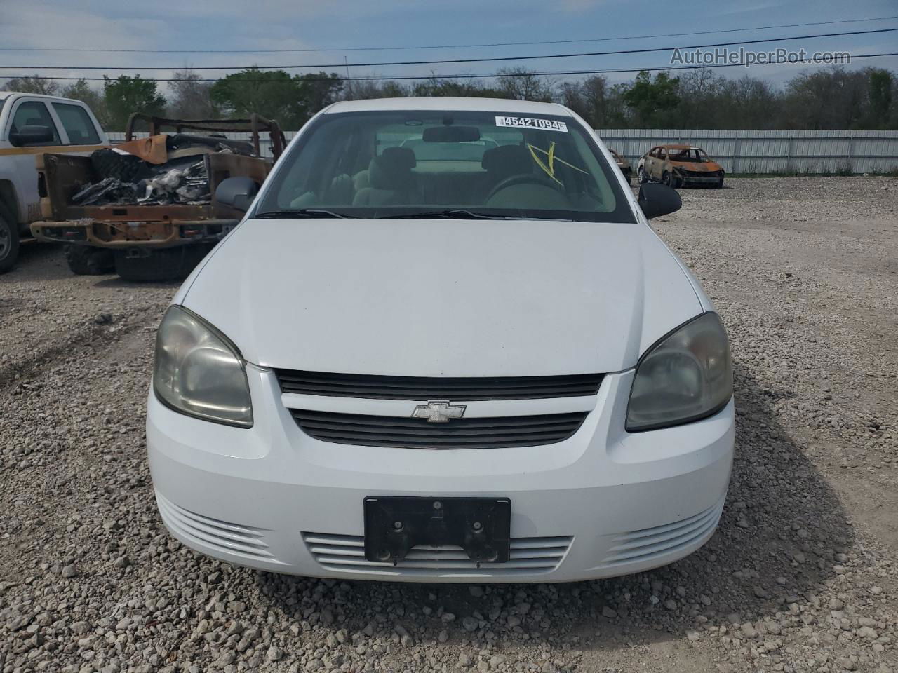 2007 Chevrolet Cobalt Ls Белый vin: 1G1AK58F077246237