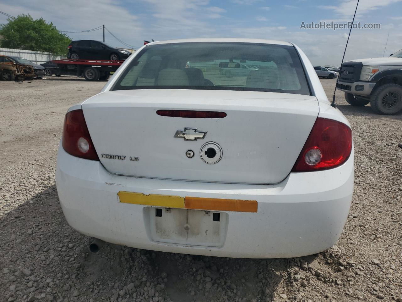 2007 Chevrolet Cobalt Ls White vin: 1G1AK58F077246237