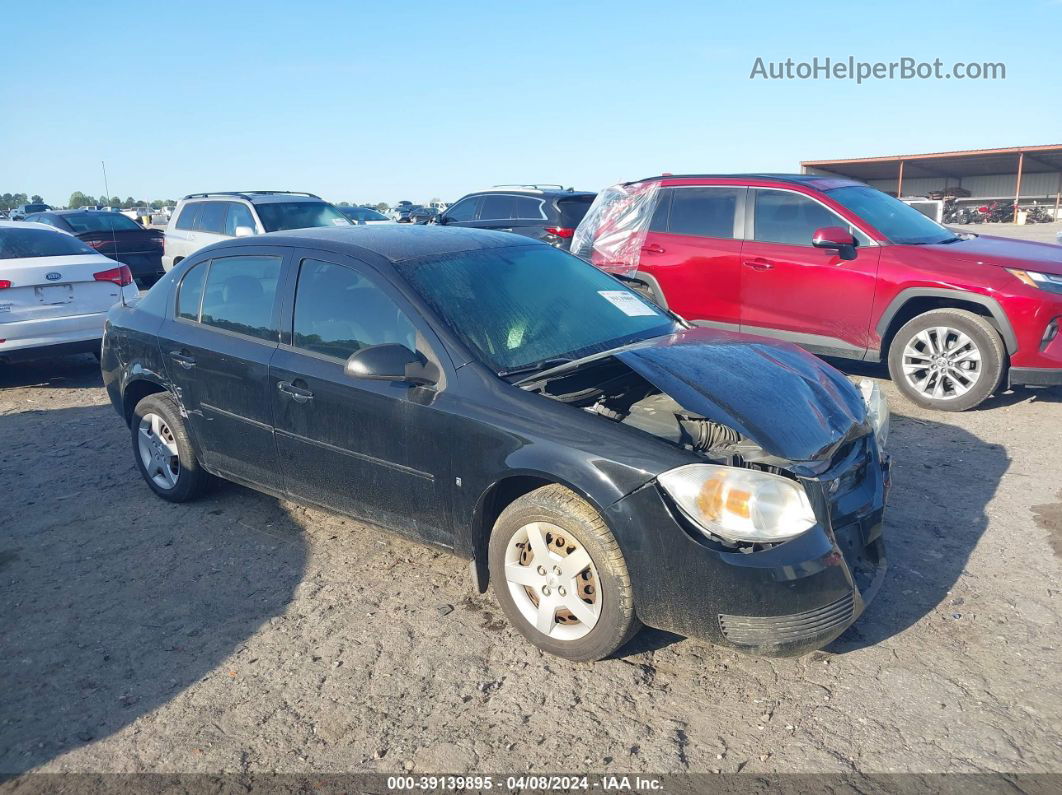 2007 Chevrolet Cobalt Ls Black vin: 1G1AK58F077348346