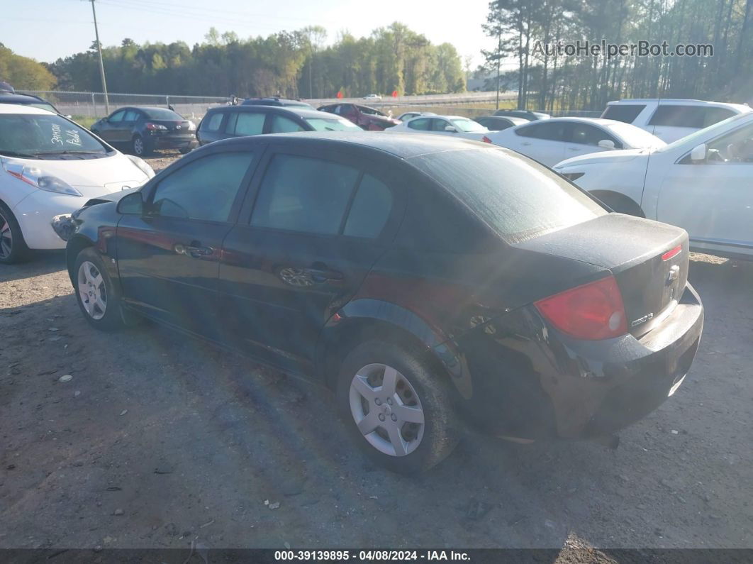 2007 Chevrolet Cobalt Ls Black vin: 1G1AK58F077348346