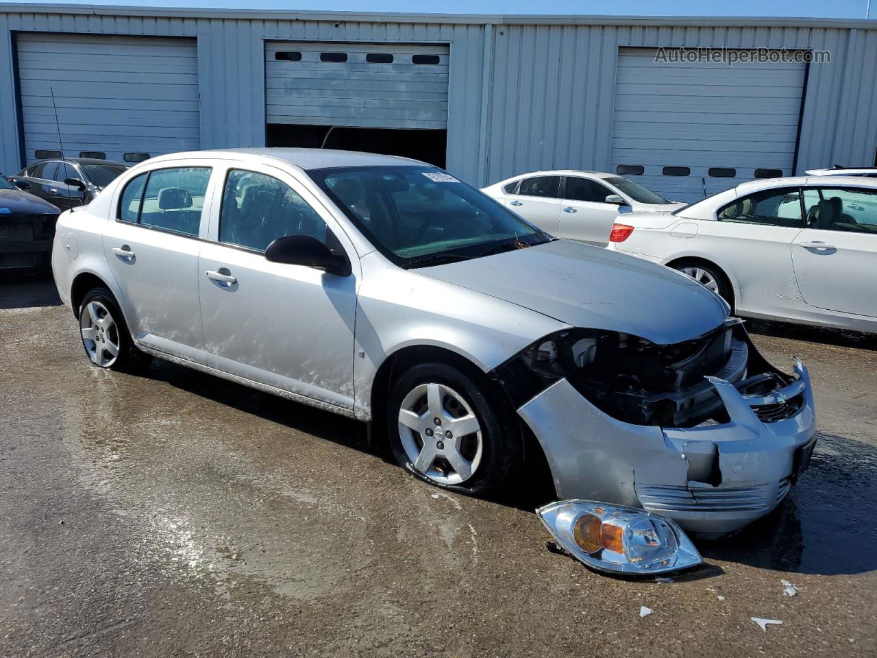 2008 Chevrolet Cobalt Ls Silver vin: 1G1AK58F087240553